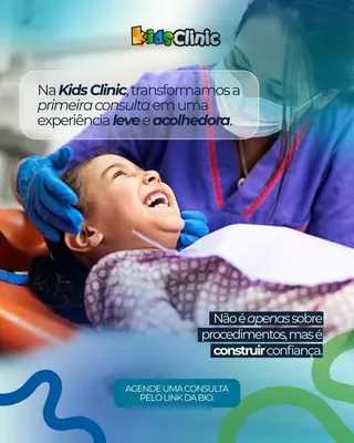 Post de Odontopediatria: a primeira consulta como experiência leve e acolhedora